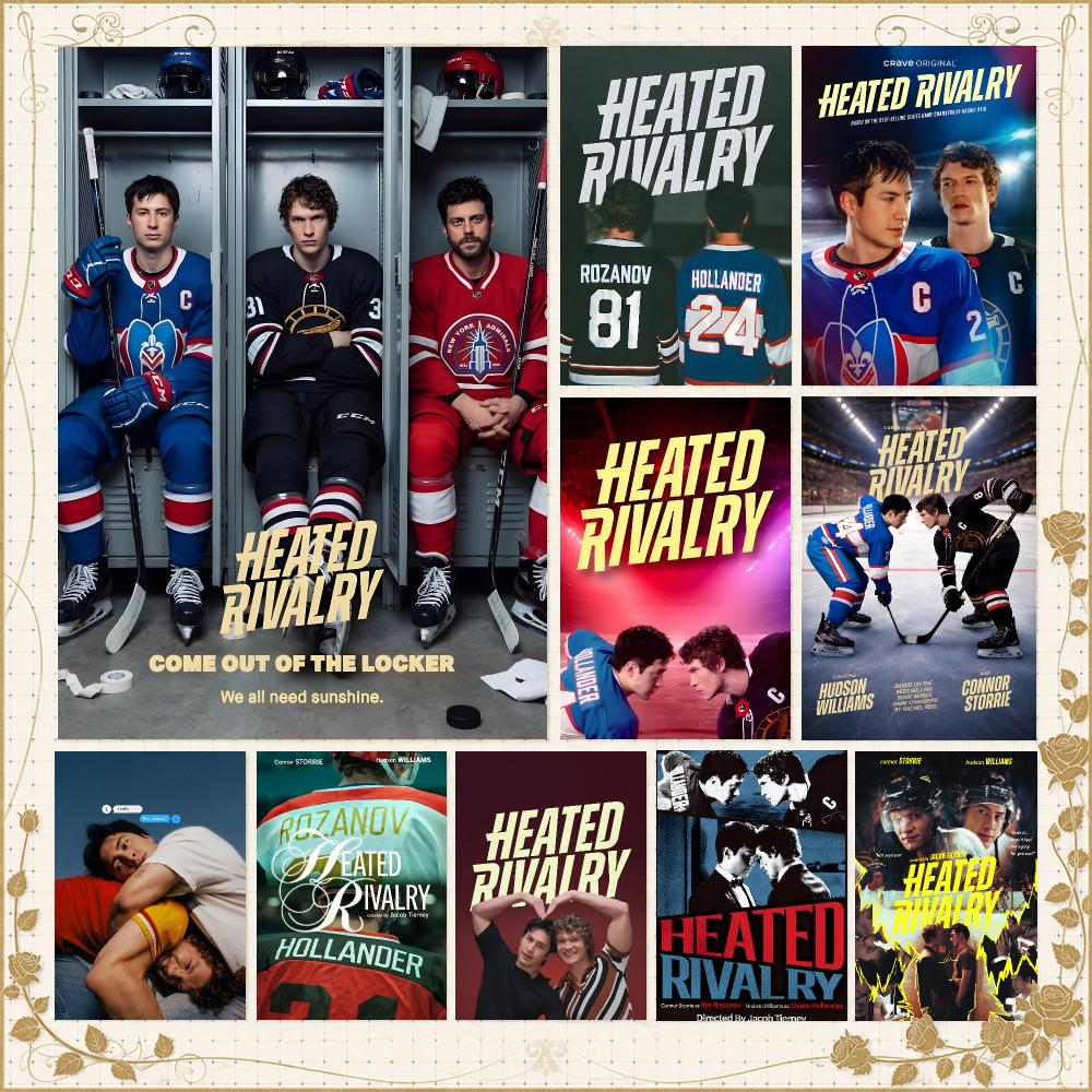 Sports Equipment Poster - 시리즈 H-히티드 라이벌리 스포츠 로맨스 포스터