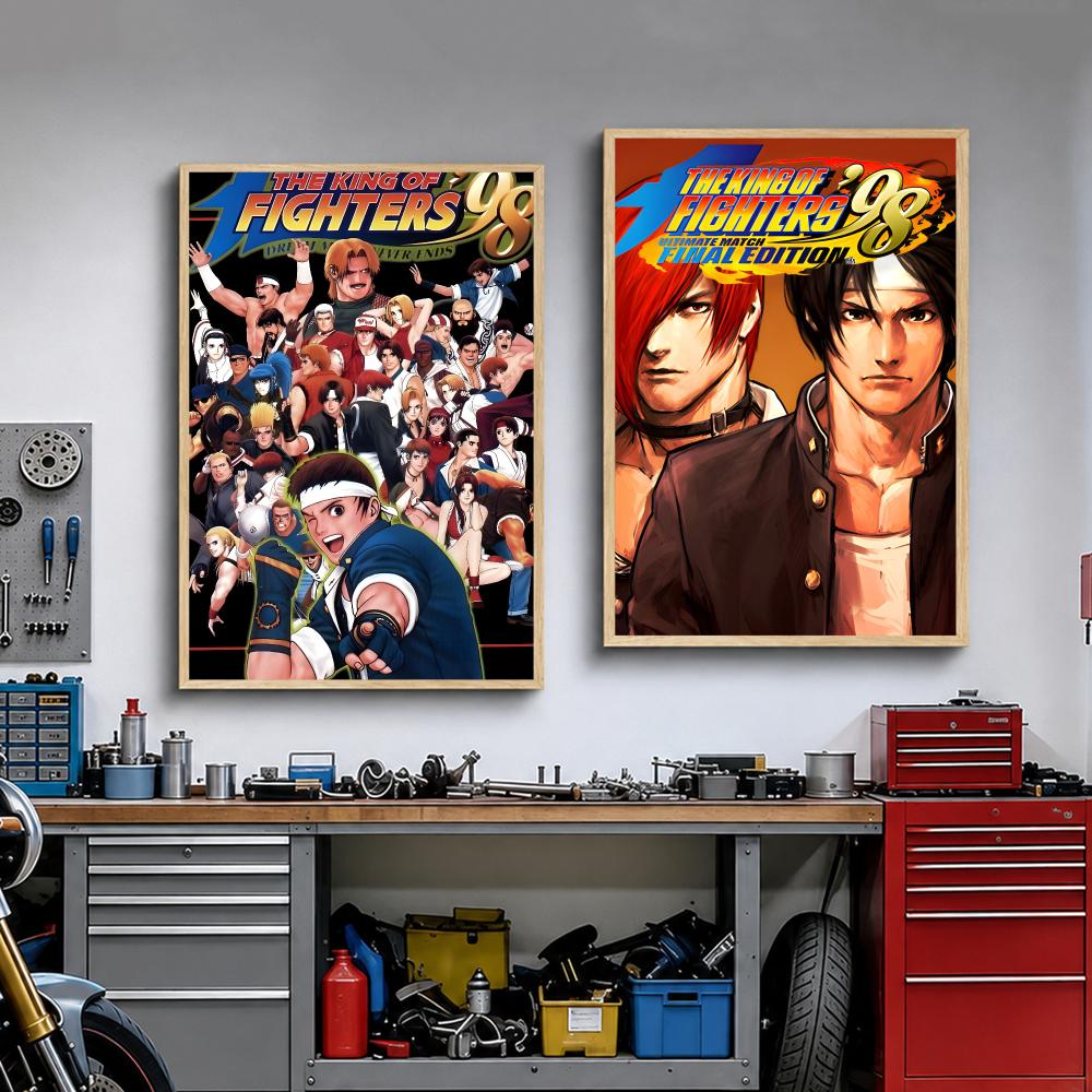 게임 T-더 킹 오브 파이터스 아케이드 포스터 벽 장식 - Sports Equipment Poster 리뷰 및 가격