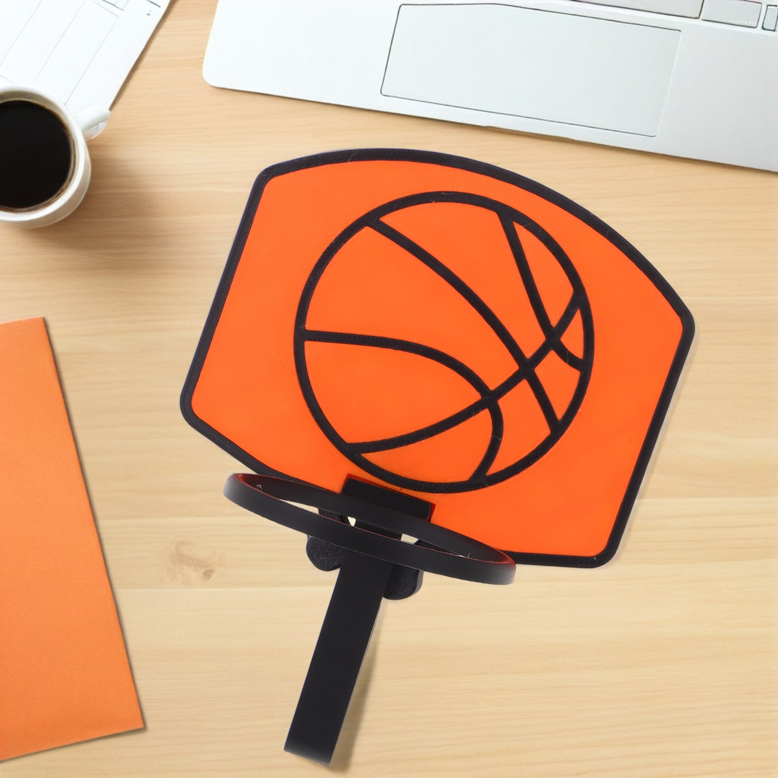 농구 골대 모양의 미니 쓰레기통, 뒷판에 부착하는 방식 - Basketball Hoop 리뷰 및 가격
